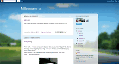 Desktop Screenshot of malin-millesmamma.blogspot.com