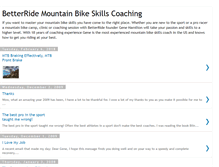 Tablet Screenshot of betterride.blogspot.com