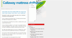 Desktop Screenshot of callawamattresdollhous.blogspot.com