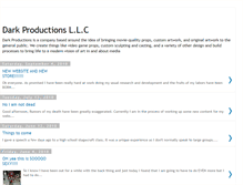 Tablet Screenshot of darkproductionsllc.blogspot.com