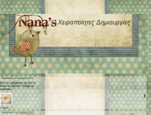Tablet Screenshot of nana-bastacreations.blogspot.com