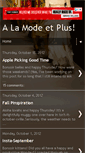 Mobile Screenshot of alamodeetplus.blogspot.com