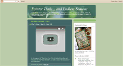 Desktop Screenshot of faintertrails.blogspot.com