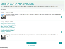 Tablet Screenshot of ermitasantaanacaudete.blogspot.com