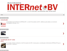 Tablet Screenshot of movimentointernetbv.blogspot.com