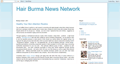 Desktop Screenshot of burmanewsnetwork.blogspot.com