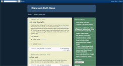Desktop Screenshot of drewnruth.blogspot.com