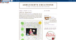 Desktop Screenshot of creationsbyaw.blogspot.com