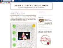 Tablet Screenshot of creationsbyaw.blogspot.com