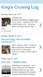 Mobile Screenshot of kingscruisinglog.blogspot.com