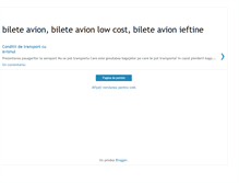 Tablet Screenshot of bileteavion-ro.blogspot.com