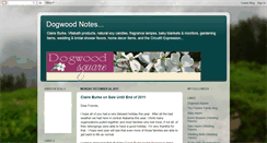 Desktop Screenshot of dogwoodnotes.blogspot.com