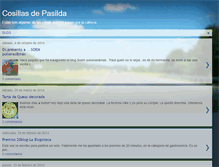 Tablet Screenshot of cosillasdepasilda.blogspot.com