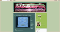 Desktop Screenshot of coolcrochet.blogspot.com