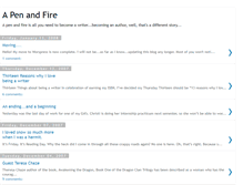 Tablet Screenshot of apenandfire.blogspot.com