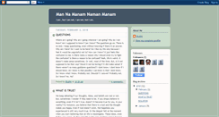 Desktop Screenshot of man-na-manam-naman-manam.blogspot.com