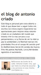 Mobile Screenshot of antonio-criado.blogspot.com