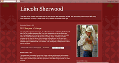 Desktop Screenshot of lincolnsherwood.blogspot.com