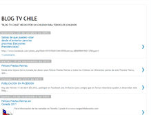 Tablet Screenshot of blogtvchile.blogspot.com