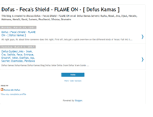 Tablet Screenshot of dofus-feca.blogspot.com