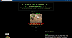 Desktop Screenshot of hangbuikzwijntjesparadijs.blogspot.com