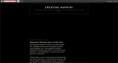 Desktop Screenshot of creatingnaphyri.blogspot.com