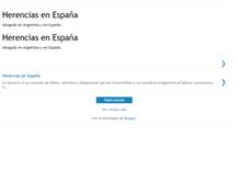 Tablet Screenshot of herenciasenespana.blogspot.com