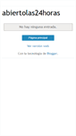 Mobile Screenshot of abiertolas24horas.blogspot.com