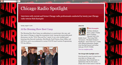 Desktop Screenshot of chicagoradiospotlight.blogspot.com