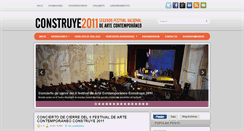 Desktop Screenshot of festivalconstruye2011.blogspot.com