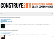 Tablet Screenshot of festivalconstruye2011.blogspot.com