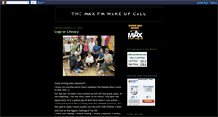 Desktop Screenshot of maxmornings.blogspot.com
