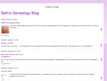 Tablet Screenshot of geniebeth.blogspot.com