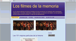 Desktop Screenshot of filmesdelamemoria.blogspot.com