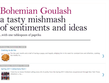 Tablet Screenshot of bohemiangoulash.blogspot.com