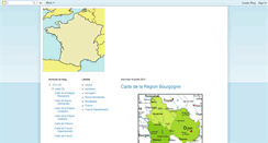 Desktop Screenshot of carte-france.blogspot.com