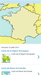 Mobile Screenshot of carte-france.blogspot.com