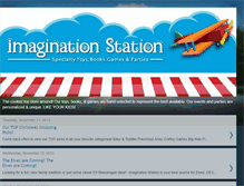 Tablet Screenshot of imaginationstationtoys.blogspot.com