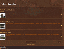 Tablet Screenshot of falcontraveler.blogspot.com