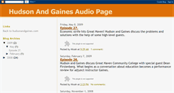 Desktop Screenshot of hudsonandgaines.blogspot.com