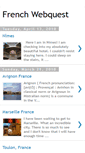Mobile Screenshot of myfrenchwebquest.blogspot.com