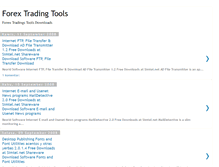 Tablet Screenshot of 1stforextradingstools.blogspot.com