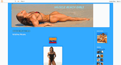 Desktop Screenshot of musclebeach2010.blogspot.com