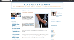 Desktop Screenshot of caniplanawedding.blogspot.com