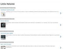 Tablet Screenshot of littlehelsinki.blogspot.com