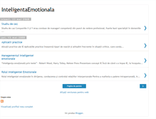 Tablet Screenshot of inteligentaemotionala.blogspot.com