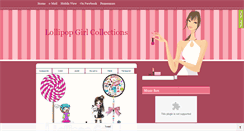 Desktop Screenshot of lollipopgirlcollections.blogspot.com