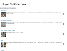 Tablet Screenshot of lollipopgirlcollections.blogspot.com