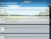 Tablet Screenshot of mesin-jahit-elektrik.blogspot.com