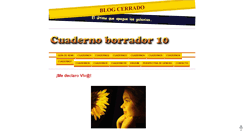 Desktop Screenshot of cuadernoborrador10.blogspot.com